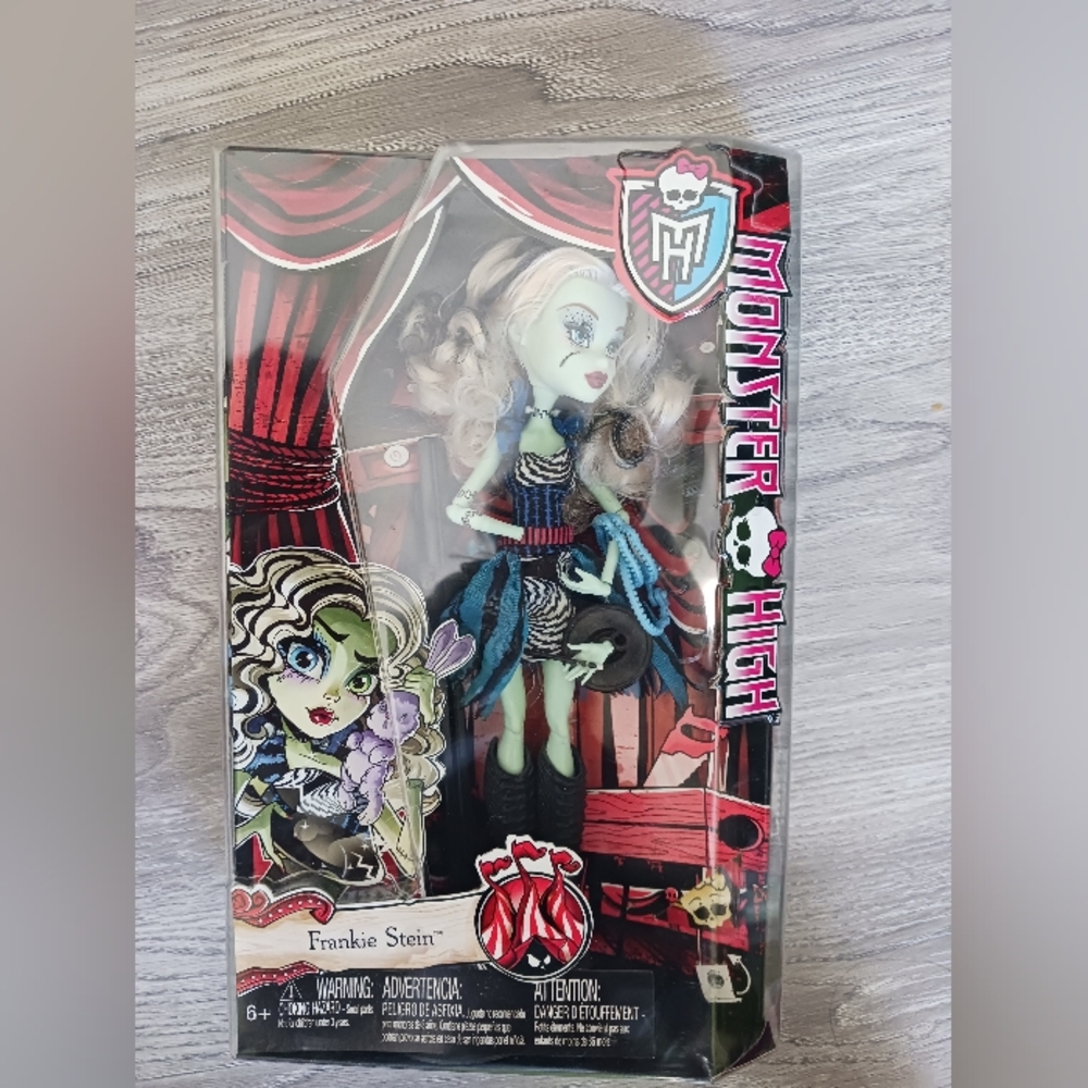 Monster High Frankie Stein Doll - Blue and Black